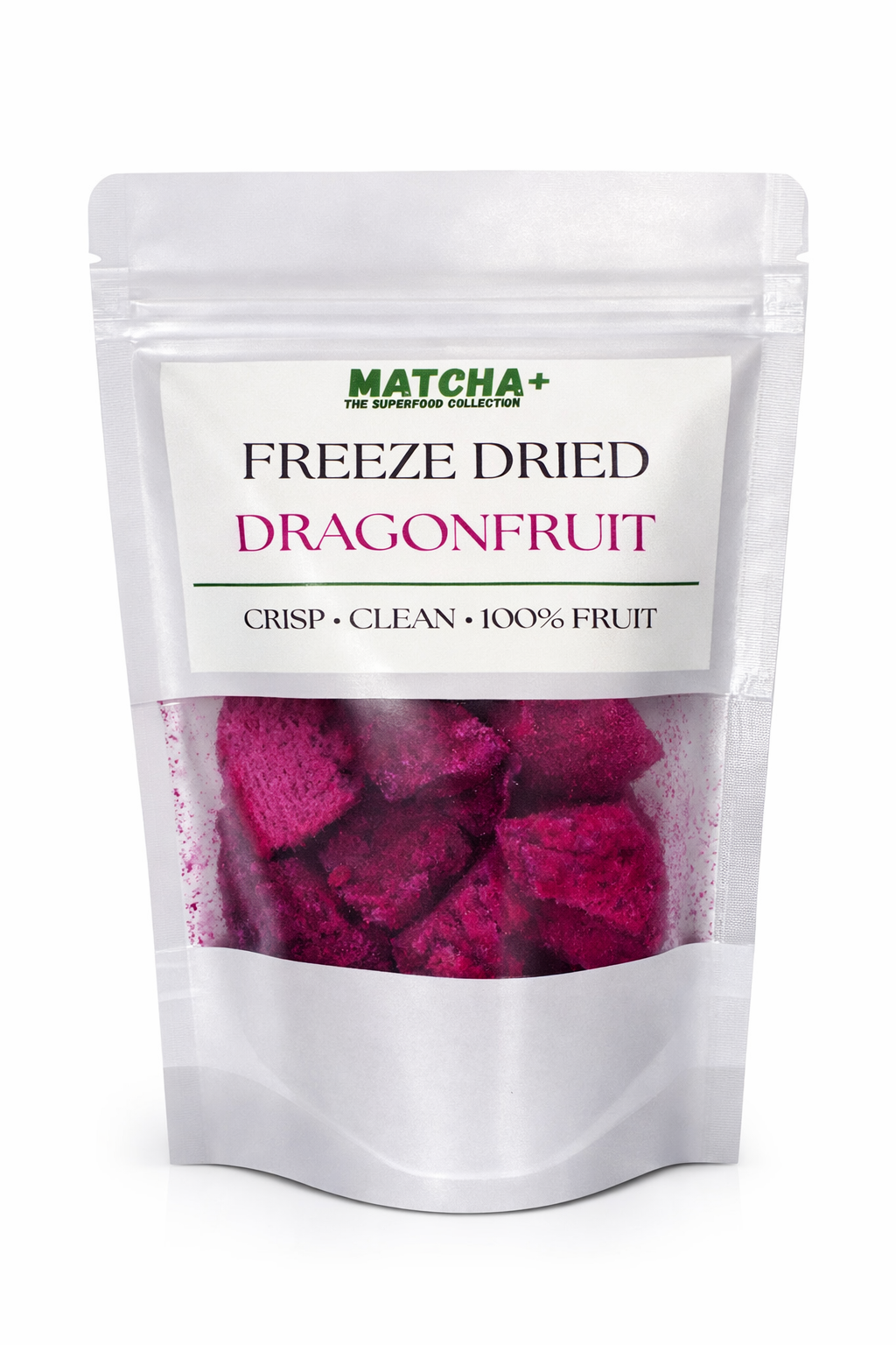 Freeze-Dried Dragonfruit | Crisp 100% Fruit Snack (40g)
