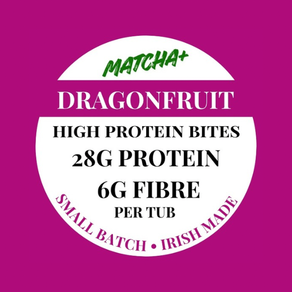 Pink Dragonfruit High Protein Bites