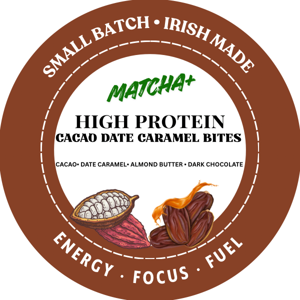 High Protein Cacao Date Caramel Bites